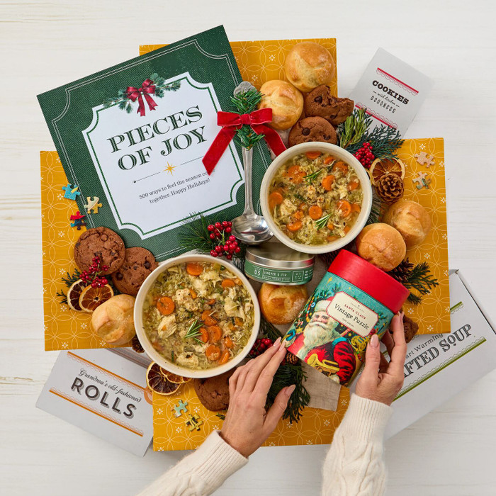 Pieces of Joy Soup and Puzzle Package