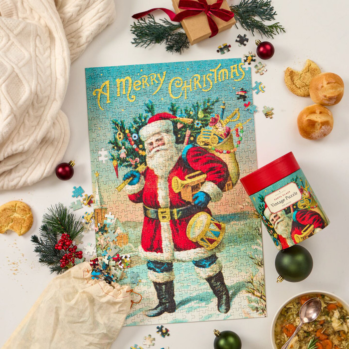 A Merry Christmas Vintage Puzzle
