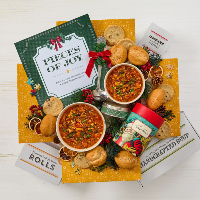 Pieces of Joy Soup and Puzzle Package - Vegan