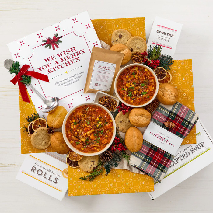 We wish you a merry kitchen insert card