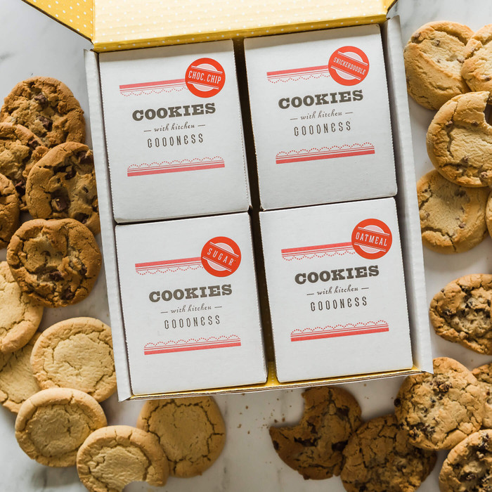 Spoonful of Comfort two dozen cookie product packaging