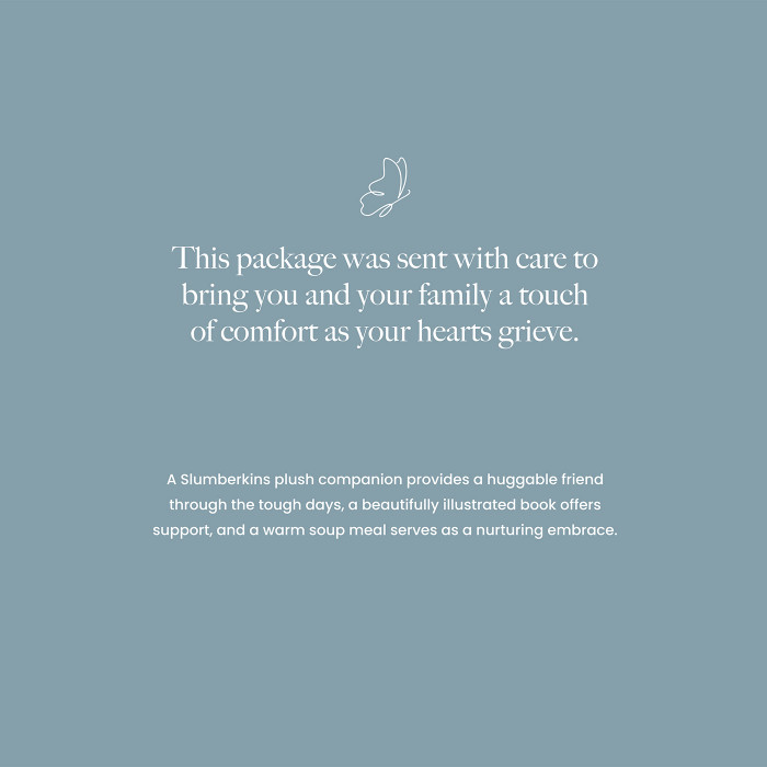 Slumberkins Grieving Hearts Care Package - Vegan