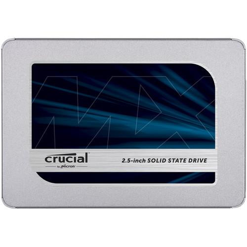 Crucial MX500 500 GB Solid State Drive - SATA (SATA/600) Upgrade with the Crucial® MX500 SSD, a drive built on quality, speed, and security that's all backed by helpful service and support. Even if you've never installed an SSD, Crucial MX500 500 GB Solid State Drive - SATA (SATA/600) Upgrade with the Crucial® MX500 SSD, a drive built on quality, speed, and security that's all backed by helpful service and support. Even if you've never installed an SSD,