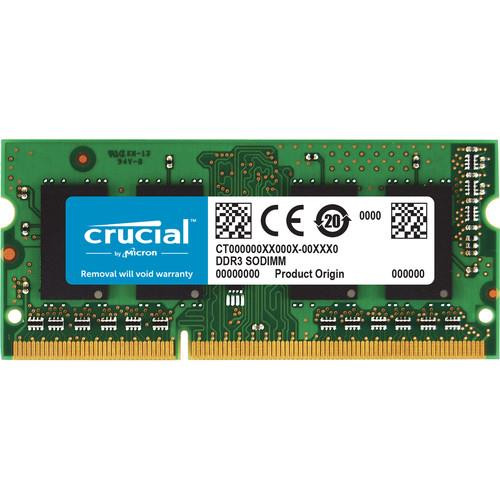 Crucial 8GB (1 x 8 GB) DDR3 SDRAM Memory Module CT102464BF160B