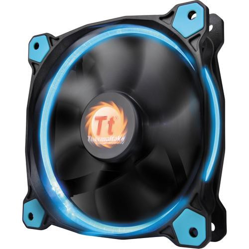Thermaltake Riing 14 LED CL-F039-PL14BU-A 140mm Radiator Fan  the new Riing 14 LED Series, a 140mm fan fitted to enhance static pressure that produces impressive cooling performance with an optimized fan blade. Hydraulic bearings for silent operation guarantee ultra-low noise.