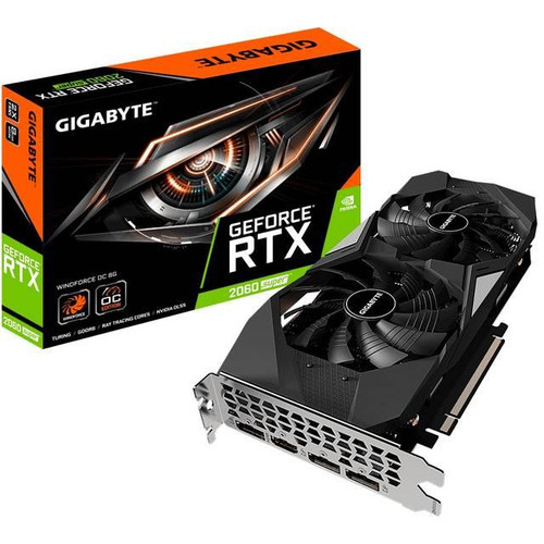 GIGABYTE NVIDIA GeForce RTX 2060 SUPER WINDFORCE OC 8GB (Rev. 2.0) GDDR6