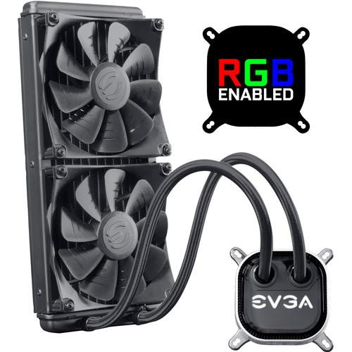 The EVGA CLC 280 LIQUID CPU Cooler has arrived! This new liquid cooler from EVGA gives you incredible performance, low noise, and robust software controls. The full copper waterblock pulls the heat from your CPU to the radiator, where newly designed fans, featuring Teflon Nano Bearings.
