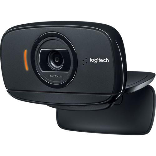 For on-the-go professionals, this portable HD webcam with a built-in mic makes it easy to bring your webcam to every meeting, wherever you are. 720p HD video captured at 30 frames per second delivers clear images even in low-light conditions for excellent visibility. Built-in autofocus maintains sharpness as close as 10 cm to always provide a crisp, clear image. Convenient, fold-and-go design lets you pack the camera and take it with you throughout your day. 360-degree swivel rotates completely to capture a clear shot of everything in the room. Universal monitor clip easily attaches to your laptop, LCD or CRT monitor for simple placement. USB plug and play requires you to simply plug it in so you can start every meeting on time.