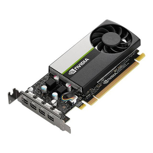 PNY NVIDIA T1000 Graphic Card - 4 GB GDDR6 - Low-profile Graphics Card NVIDIA GPUs power the world's most advanced desktop workstations, providing the visual computing power required by millions of professionals as part of their daily workflow.