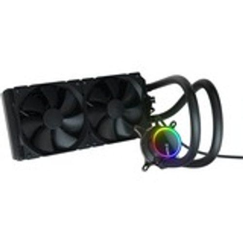 Fractal Design Celsius+ S28 Cooling Fan/Radiator/Pump, High-performance Dynamic X2 PWM fans provide excellent airflow with minimal noise