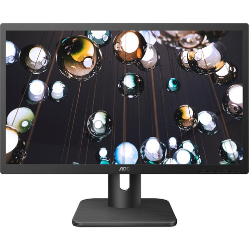 AOC 20E1H 19.5" HD+ LED LCD Monitor - 16:9 - Black The 20E1H 19.5" 16:9 LCD Monitor from AOC is an ergonomic business display. It features a native resolution of 1600 x 900, Twisted Nematic (TN) technology, a widescreen 16:9 aspect ratio, a 5 ms response time,