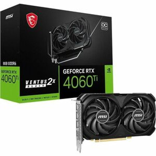 MSI NVIDIA GeForce RTX 4060 Ti 16 GB GDDR6 G406TV2XB16C Video Card