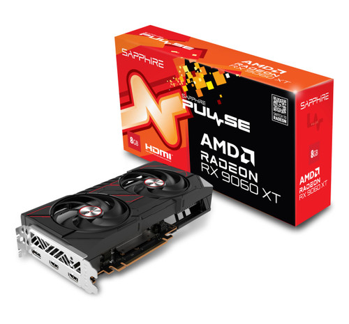 Sapphire VCX 11350-04-20G AMD RADEON RX 9060 XT GAMING 8GB GDDR6 Retail