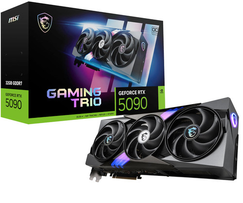 MSI GeForce RTX™ 5090 32G Gaming Trio OC – Ultimate Blackwell Gaming GPU