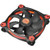 Thermaltake Riing 12 LED CL-F038-PL12RE-A 120mm Radiator Fan The patented LED Ring maintains color and brightness uniformity; the lighting effect is visible from all sides and angles. The four-colored LED ring (in blue, red, white, and green) adds style to the chassis.