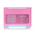 Thermaltake TR100 Bubble Pink Mini-ITX PC Case – Stylish Compact Chassis