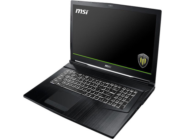 MSI WE63 8SJ-233 15.6" Mobile Workstation Laptop (2.20 GHz Intel Core-i7-8750H, 16 GB DDR4 SDRAM, 256 GB SSD, Windows 10 Pro)
