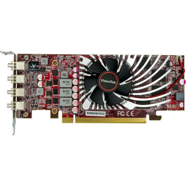 VisionTek AMD Radeon RX 560 Graphic Card - 4 GB GDDR5 - Low-profile