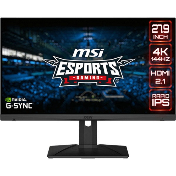 MSI Optix MAG281URF 27.9" 4K UHD LED Gaming LCD Monitor Visualize your victory with MSI Optix MAG281URF esports gaming monitor. Equipped with a 3840x2160 4K, 144hz Refresh rate, 1ms GTG response time panel, Optix MAG281URF will give you the competitive edge you need to take down your opponents. 