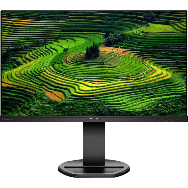 Philips 241B8QJEB 23.8" Full HD WLED LCD Monitor Get your best work done with the Philips 24" Full HD monitor. Crisp and vivid Full HD gives you the space and clarity to see your work. Features like height-adjustment, Flickerfree and LowBlue mode make work easy-on-the eyes.
