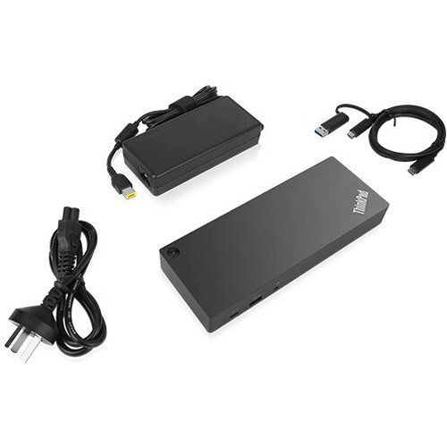 Lenovo ThinkPad Hybrid 40AF0135US USB-C with USB-A Dock