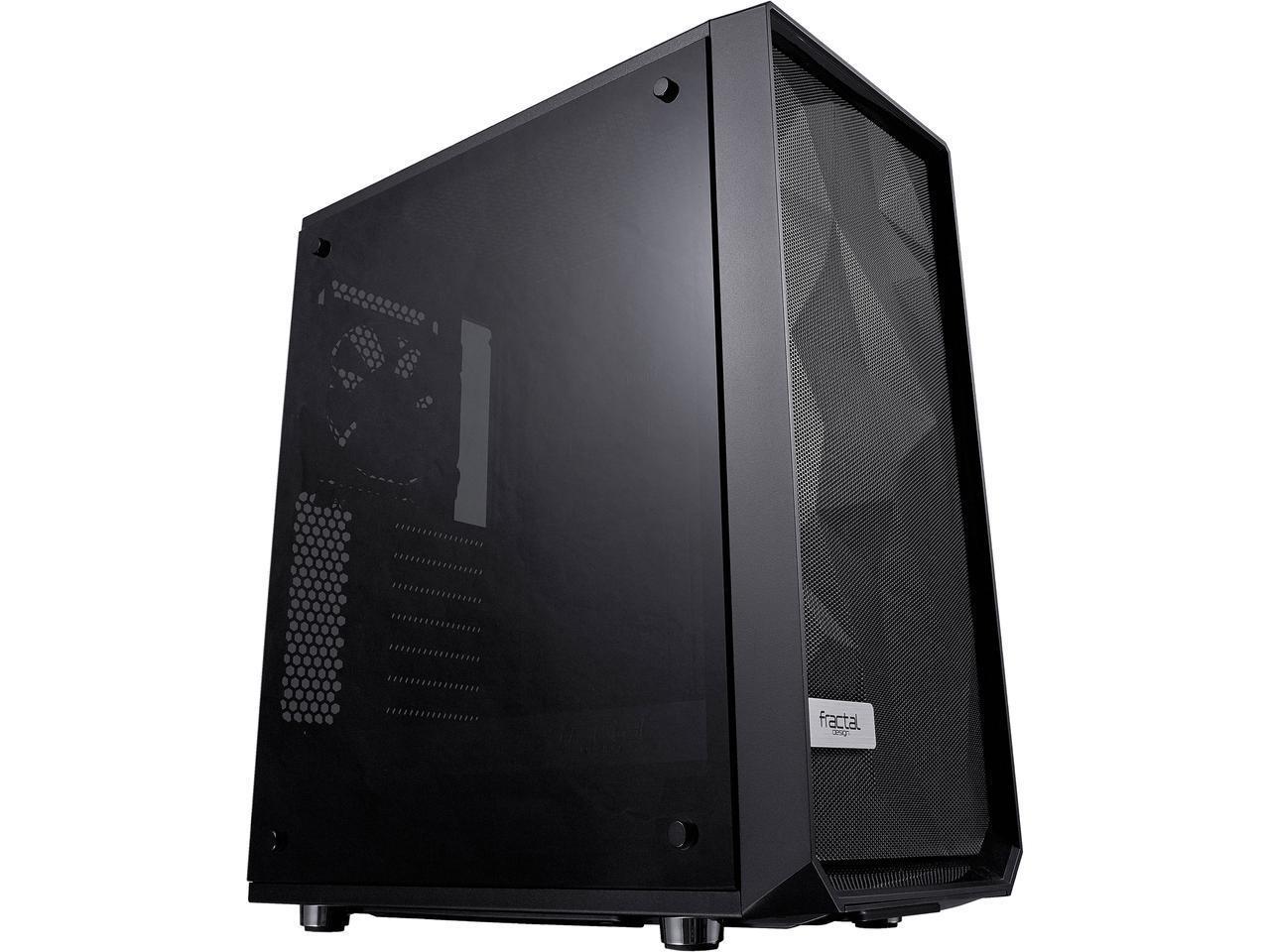 Fractal Design Define 7 XL Black Brushed Aluminum / Steel E-ATX Silent  Modular Dark Tinted Tempered Glass Window Full Tower Computer Case 