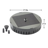 Smart Living Aquanura Solar Bird Bath Kit 