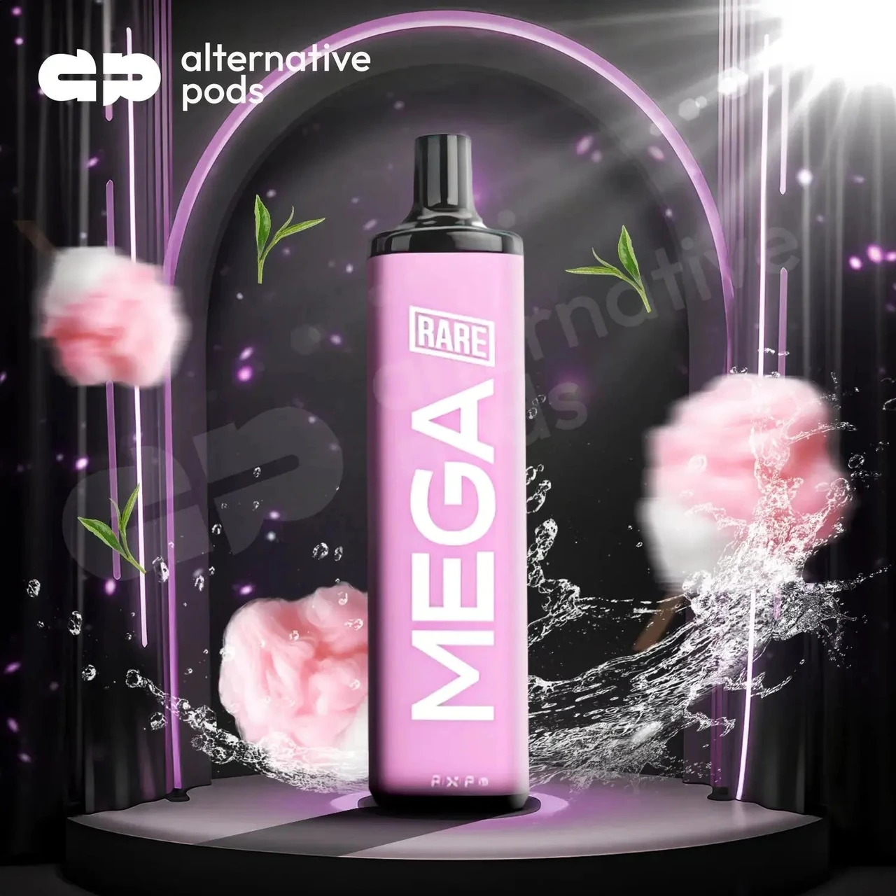rare disposable vape Mega $11.99 Nic Strength:35mg Miami Mint Geek Bar Sub-Pod-Pro