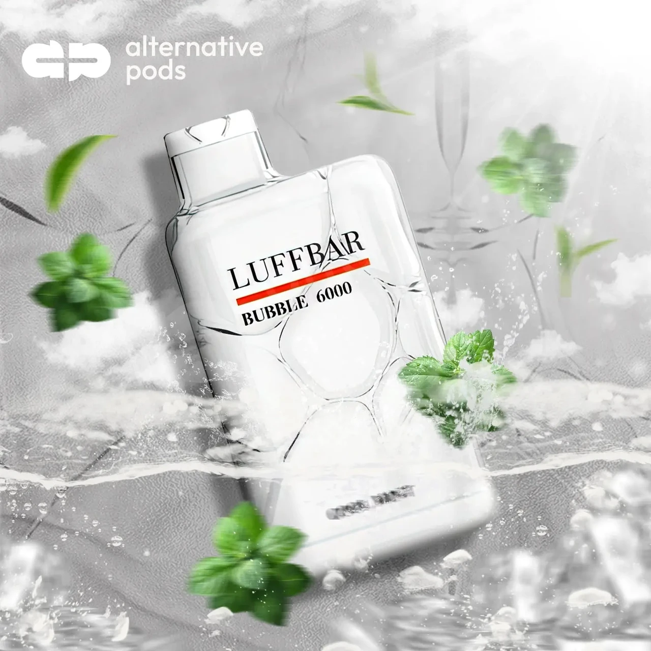 10ml disposable vape LUFFBAR Bubble 6000 Puffs - Alternative pods Color:Cherry Blossom thcjd Best Vape Coils UK