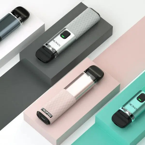 smoke pro pod SMOK PROPOD Starter Kit-2 x 2ML Novo 2X Refillable Pods-$24.99 Flavor:Blackberry Fcuking Fab Pod Kit Type-Legal Big Puff Whats A Geek Bar
