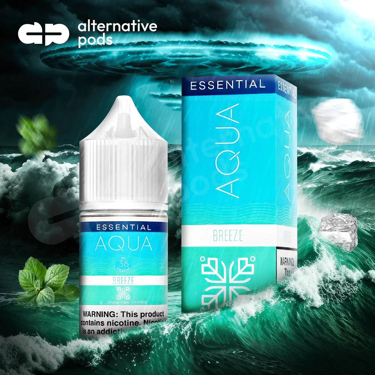 buy e cigarette liquid online Aqua Essential Nicotine Salt E-Liquid By Marina Vape 30ML - Alternative pods Resistance:0.4ohm Corex 3.0 Disposable Devices How the Foger Switch
