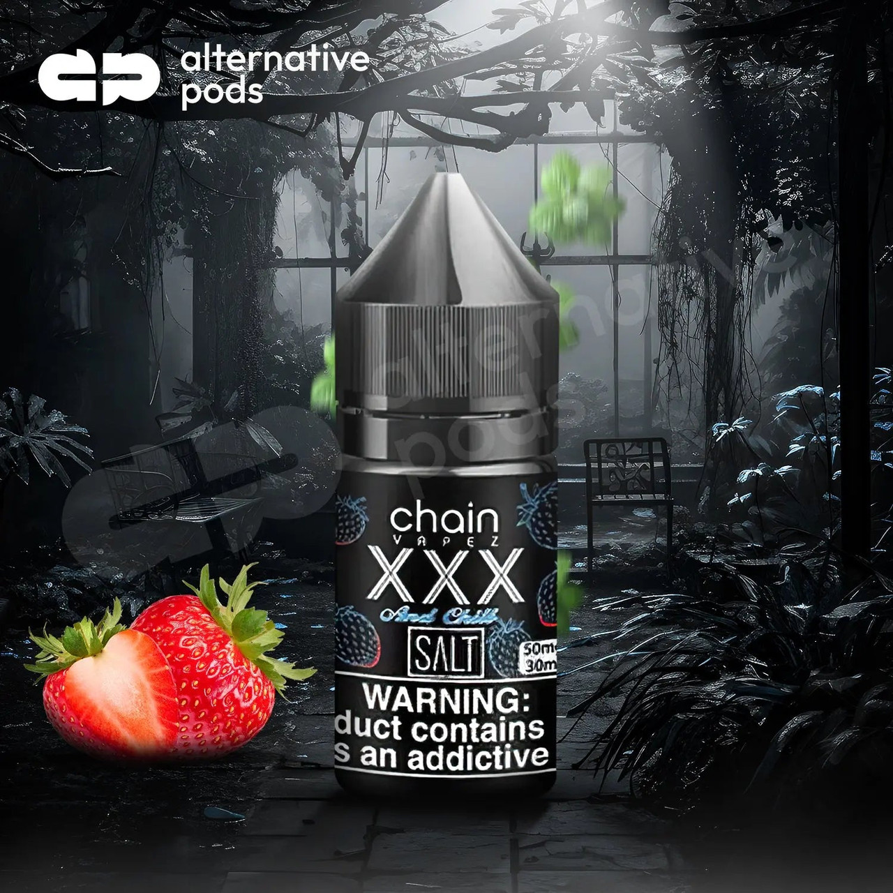 xxx vape juice Chain Vapez Nicotine Salts E-Liquid 60ML - Alternative pods open pod Included Nicotine Shots:0 Nicotine Shot (0mg) Voopoo Drag X2 Review