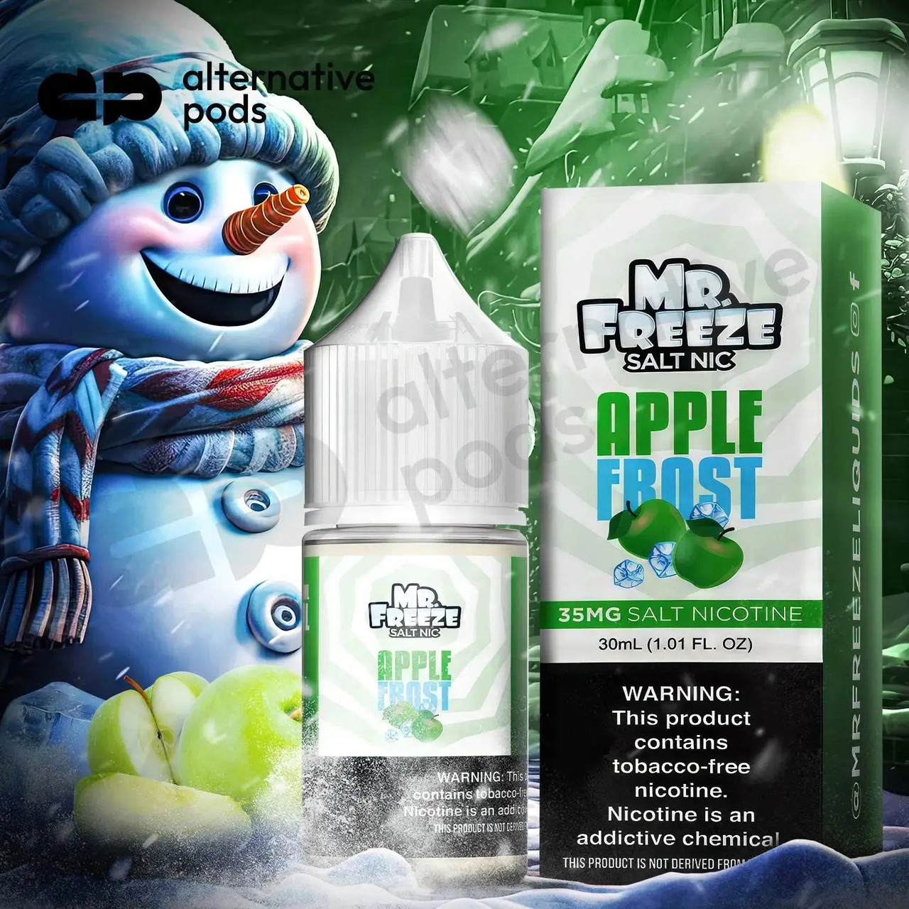 mr freeze vape juice Mr. Salt Nic Synthetic Nicotine Salt E-Liquid 30ML - Alternative pods Available Flavors::Razzle Dazzle (Blueberry Sour Raspberry) The Complete Set – Prefilled Pods