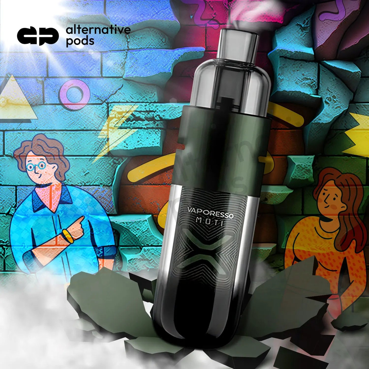 MOTI x Vaporesso X Mini 1150mAh 29W Adjustable Airflow Pod System