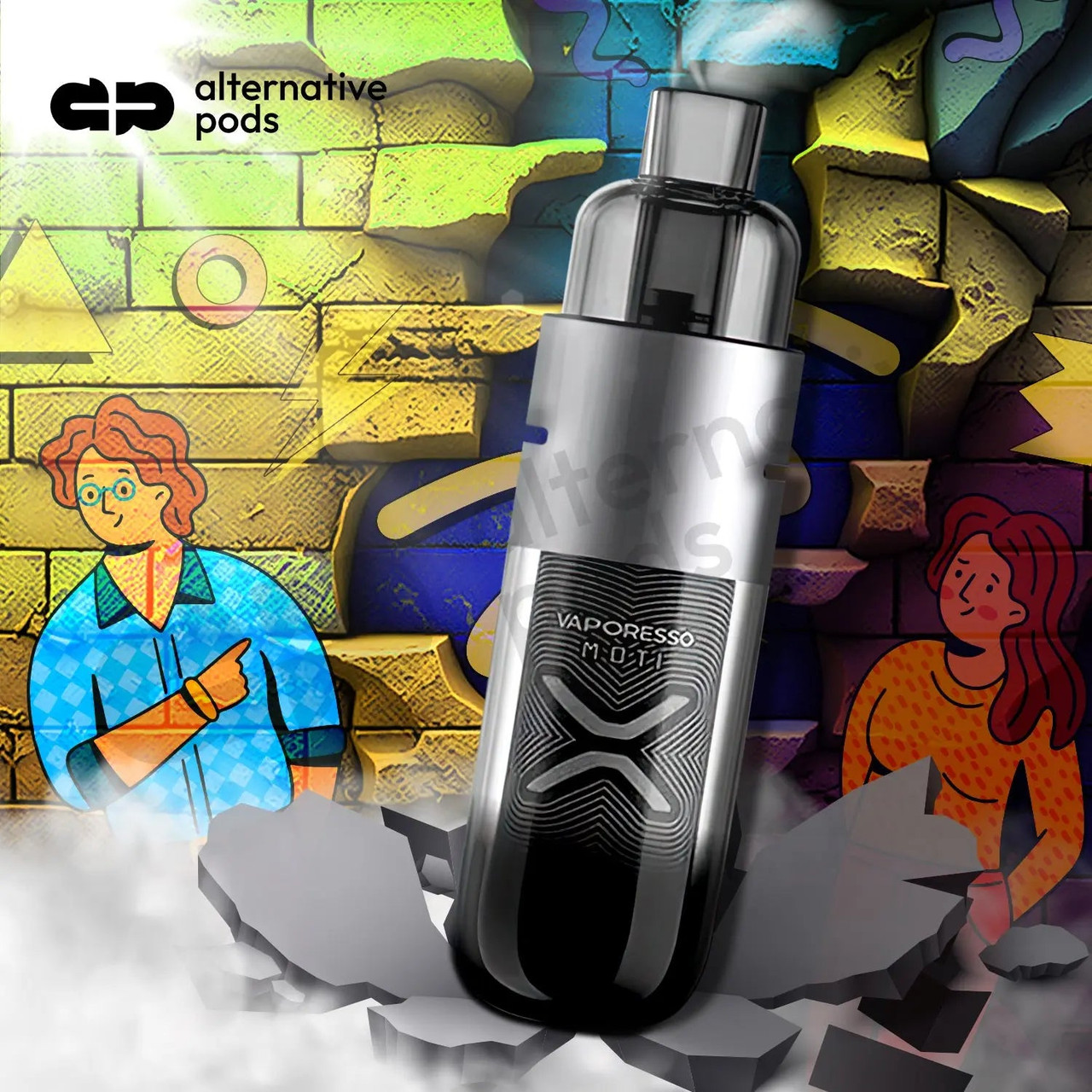 MOTI x Vaporesso X Mini 1150mAh 29W Adjustable Airflow Pod System