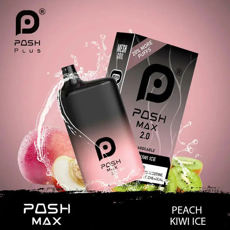 posh max 2.0 cuban tobacco Disposable Vape POSH MAX 2.0 5200 Disposable