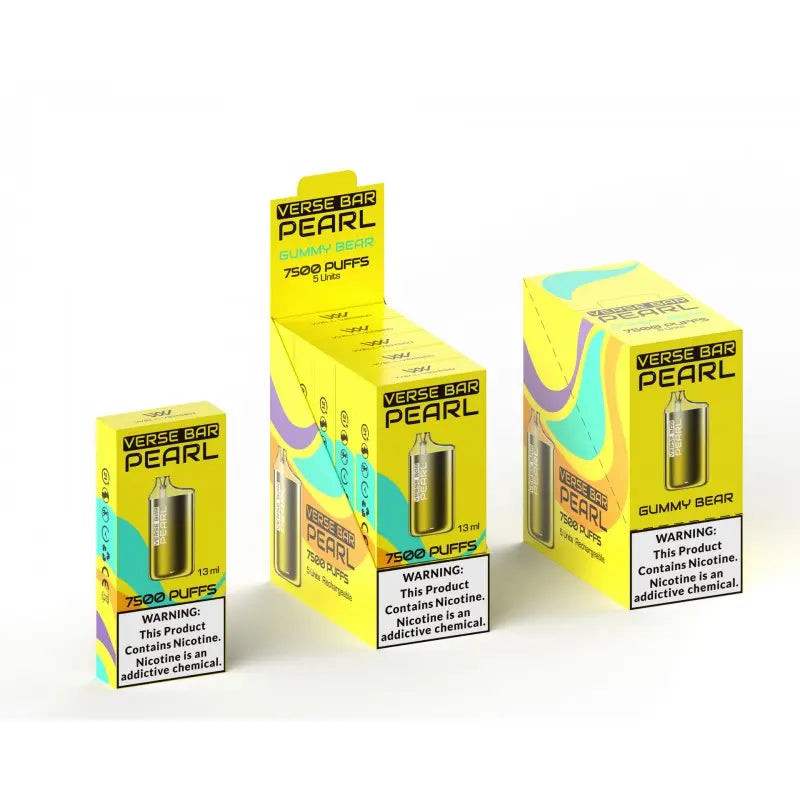 verse bar vape Pearl 7500 Disposable 5% Drag 6 Vape Kit Lost Mary MT35K Turbo Select Flavor ::Pineapple Coconut