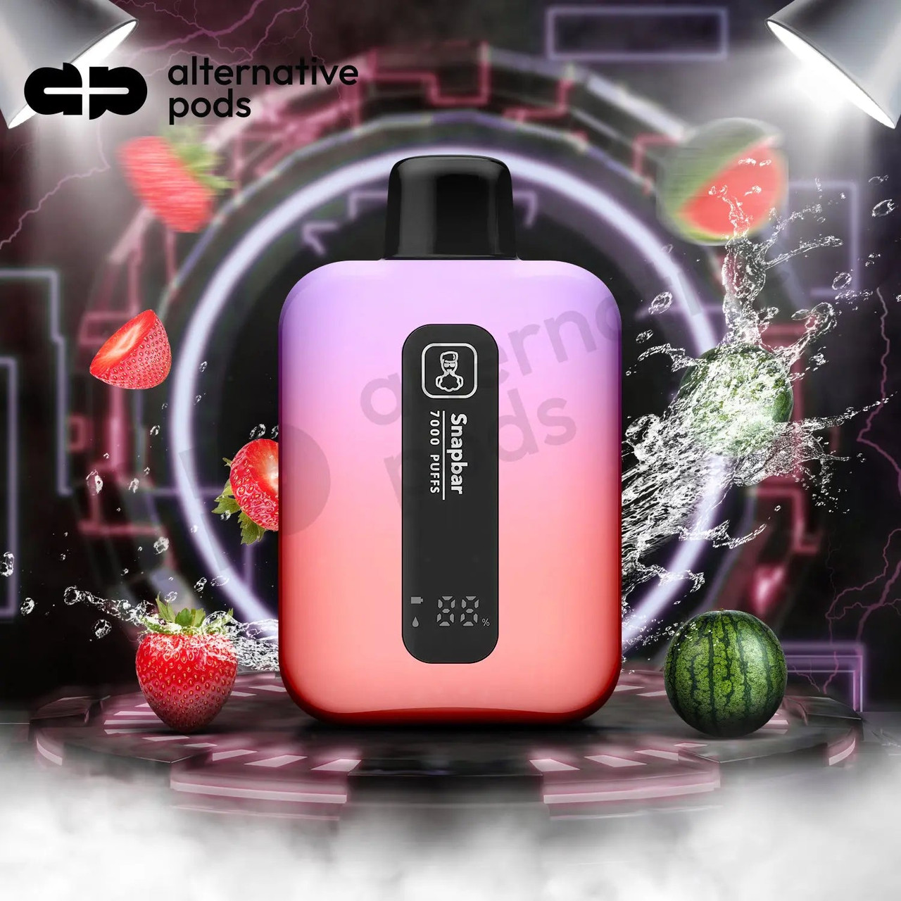snap disposable vape Snapbar 7000 Vaporesso Luxe XR Max THCA vape Flavor:Mango Peach Ice