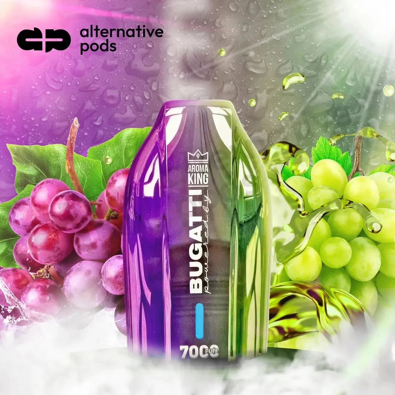 bugatti vape flavors Spaceship 7000 Disposable 5% Select Flavor ::Frozen Melontime temp Sour Fab/Citrus Ice Flum