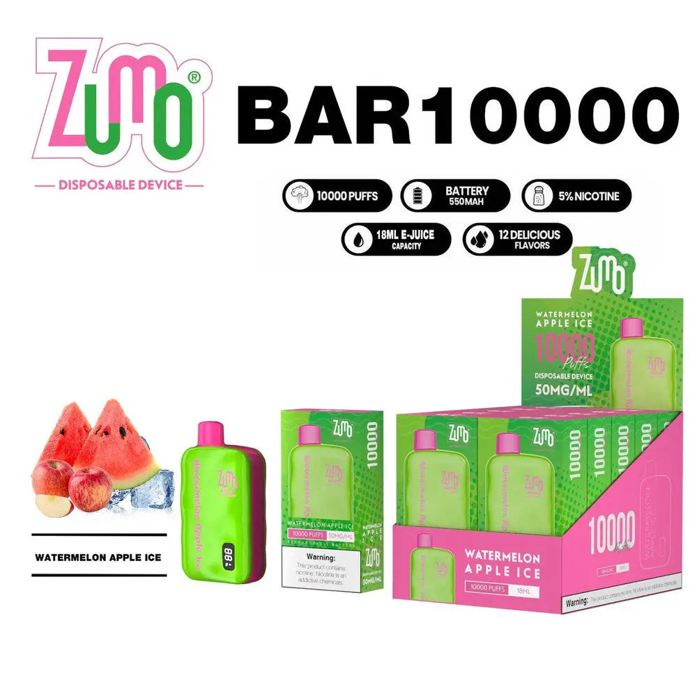 square vape disposable ZUMO BAR 10000 Flavor:South Beach HQD Cuvie Plus Sky Mint Best Blue Razz Zero