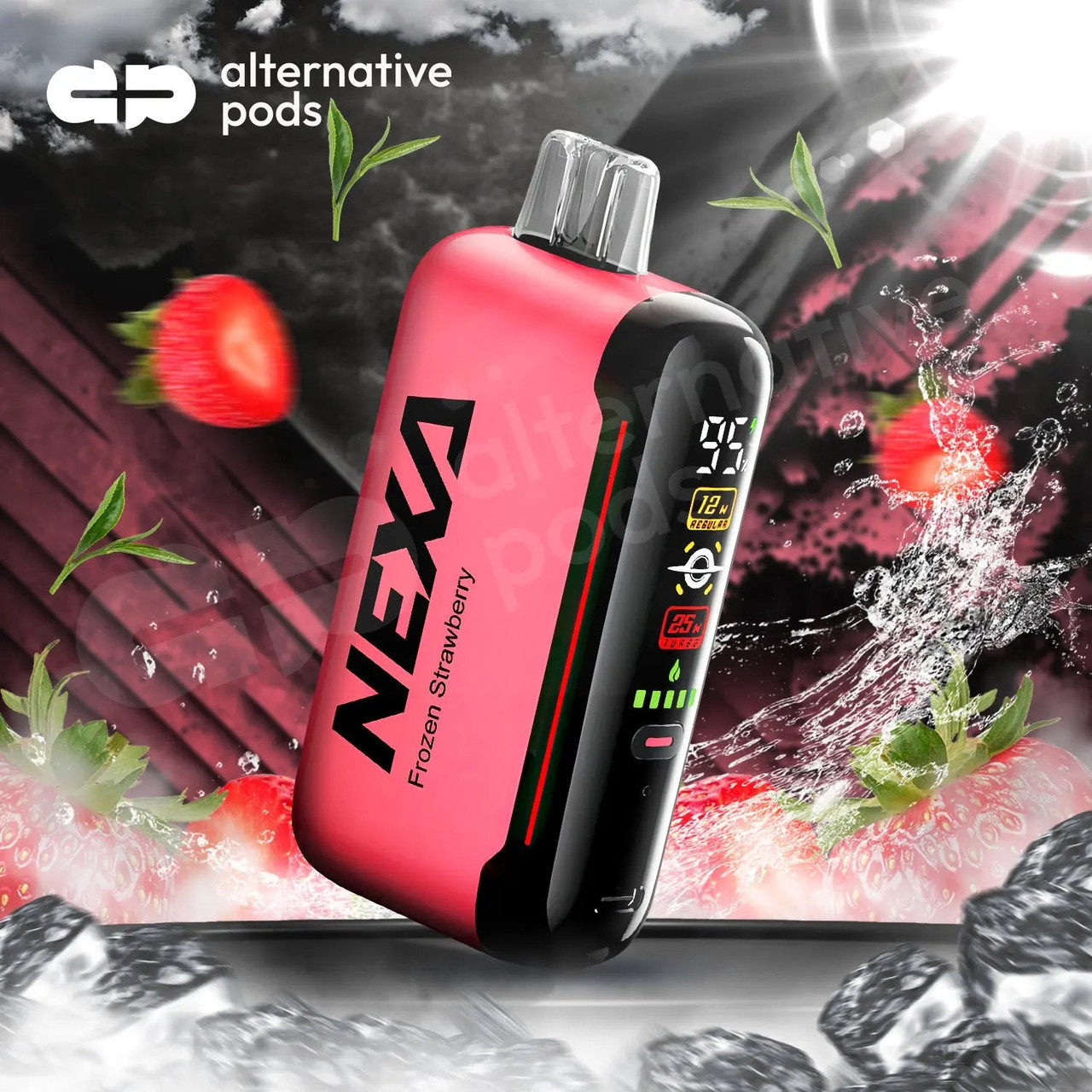 nexa vape disposable N20000 CRYSTAL BAR Flavour:Freezy Mint Amazon Air Bar Lux