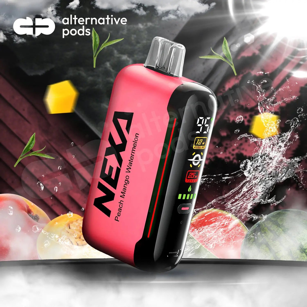 next disposable vape NEXA N20000 Lost Mary Turbo Pacific cbd/d9 disposable Choose Flavor:Sour Apple Soda