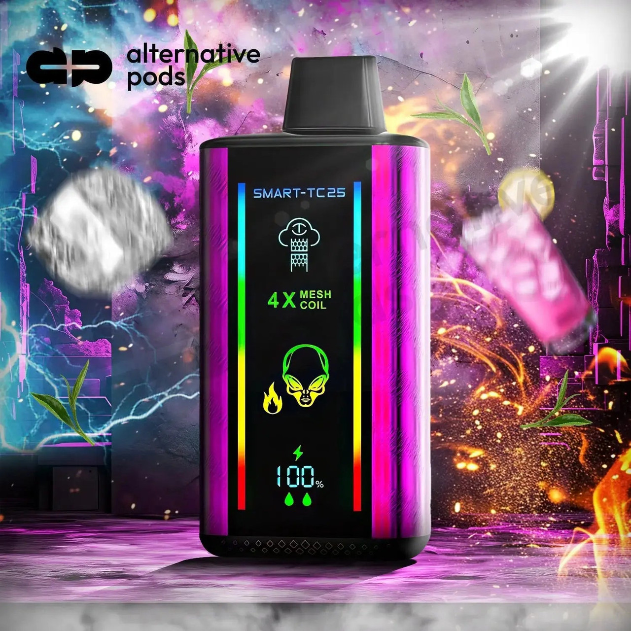 smart tc25k vape KangVape Onee Stick SMART-TC25K Flavor:Triple Strawberry vape sales in alabama Range-Vampire Vape E-liquid