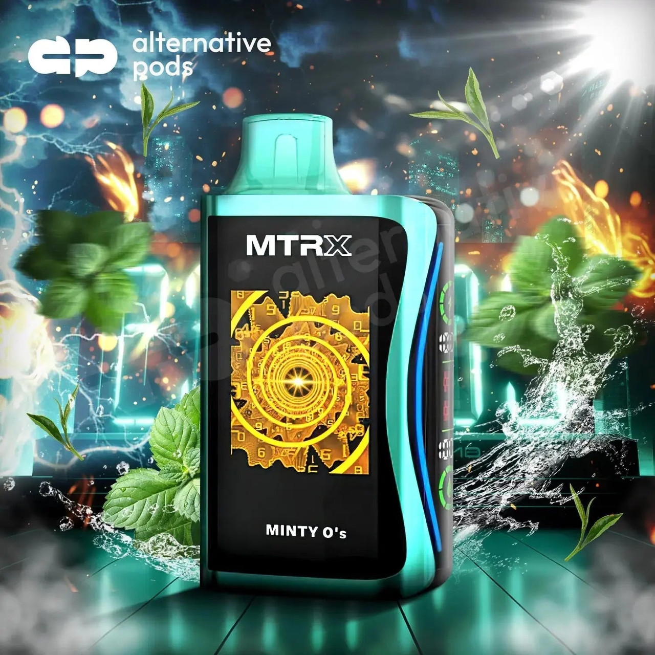 mtrx mx25000 disposable vape MX 25000 - Alternative pods Variation:Green concentrate-vaporiser Flum Pebble White Gummy