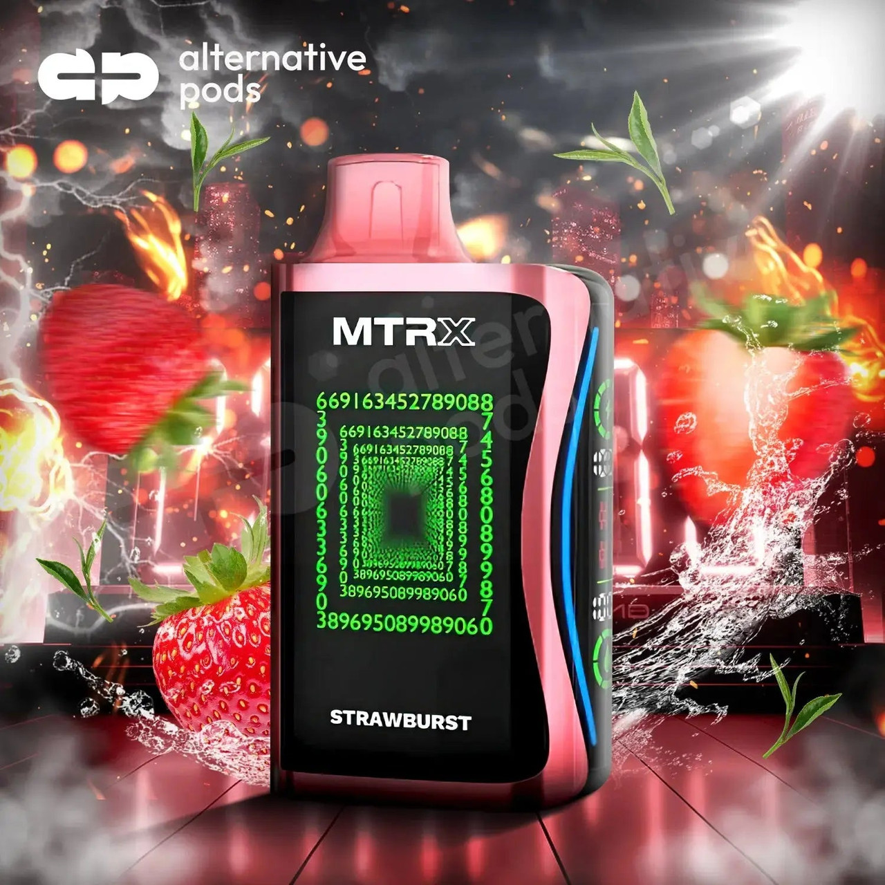 lynx disposable vape MTRX MX 25000 - Alternative pods Select Flavor ::Red Apple 1000mg THCp Disposable | glass joint pre roll
