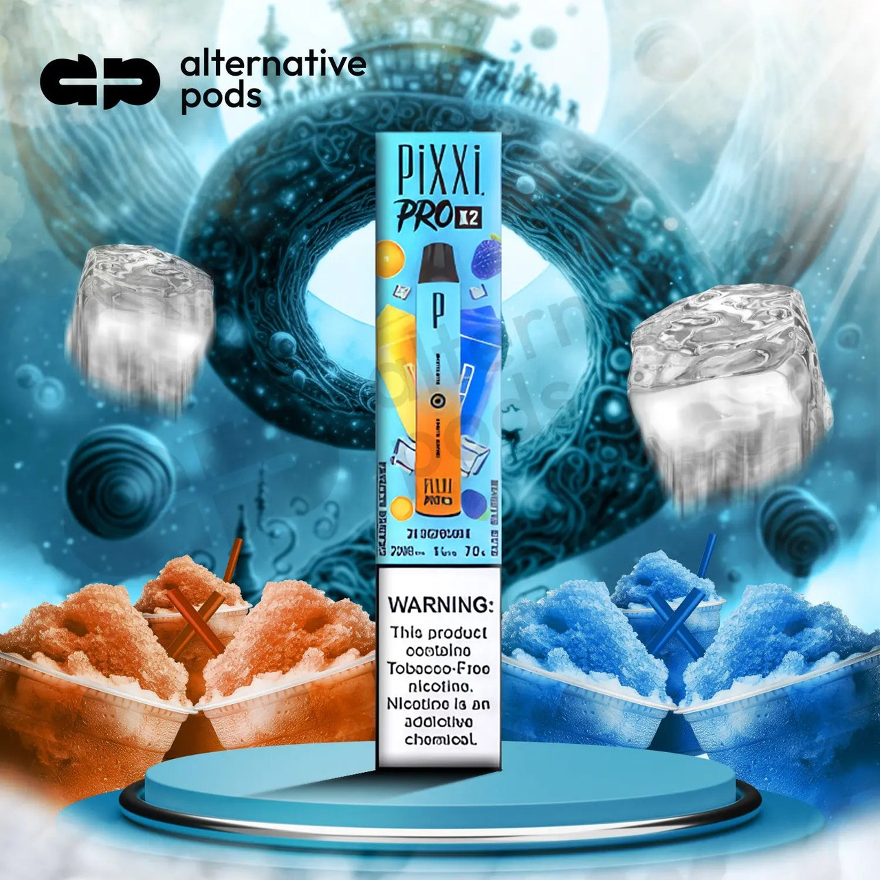 Pixxi Pro X2 2in1 Disposable Vape - Alternative pods | Vape