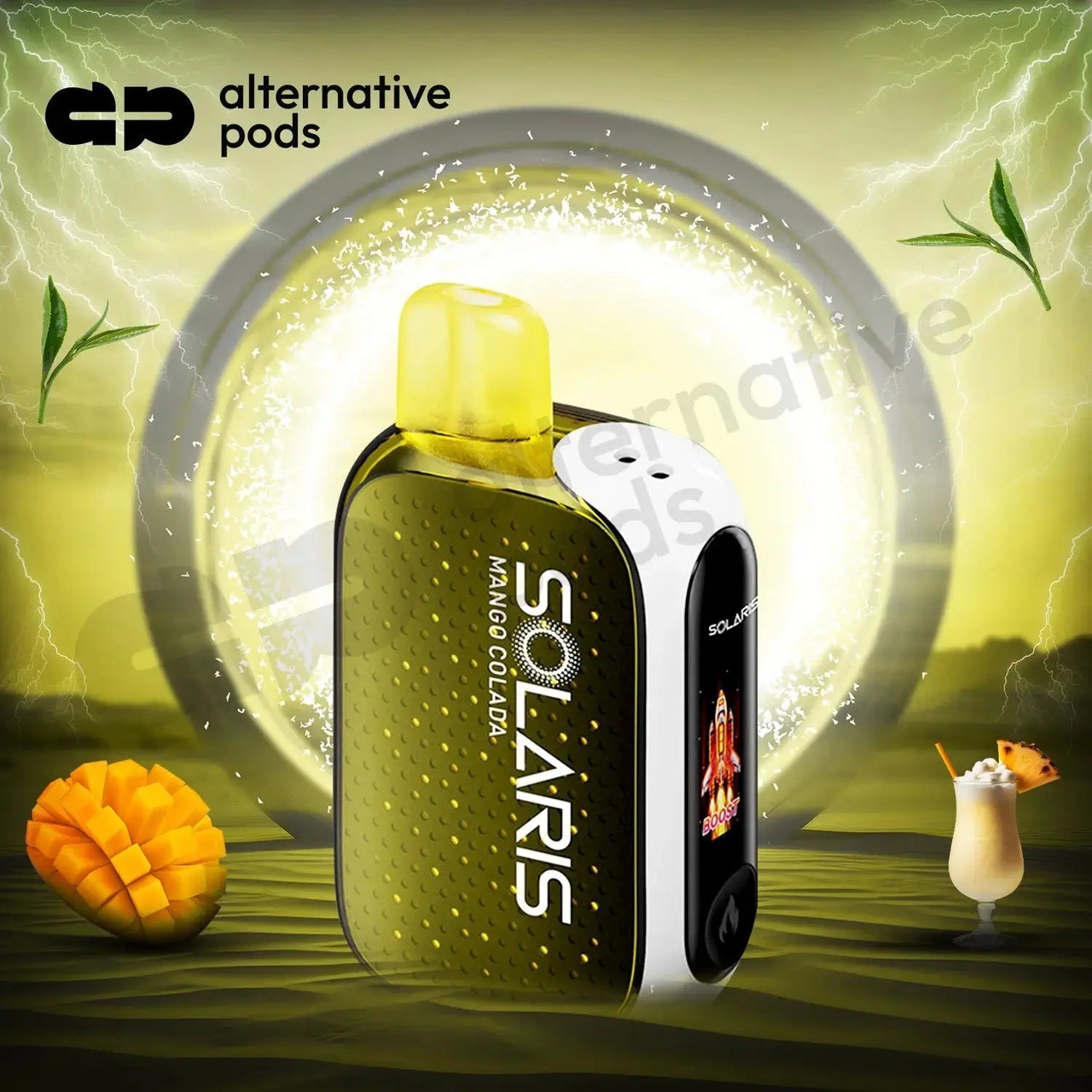 solaris disposable vape 25000 - Alternative pods Nicotine:0 MG LED Petal Display fuzed disposable vape how