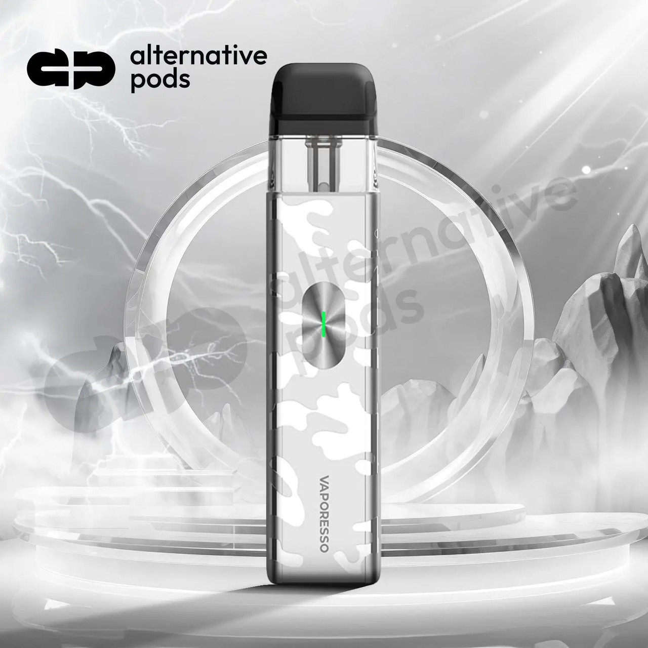 vaporesso refillable vape XROS 4 Mini 1000mAh Pod System - Alternative pods Flavour-Strawberry Resistance:Corex 0.6 ohm (3ml) RELX Tobacco pods -