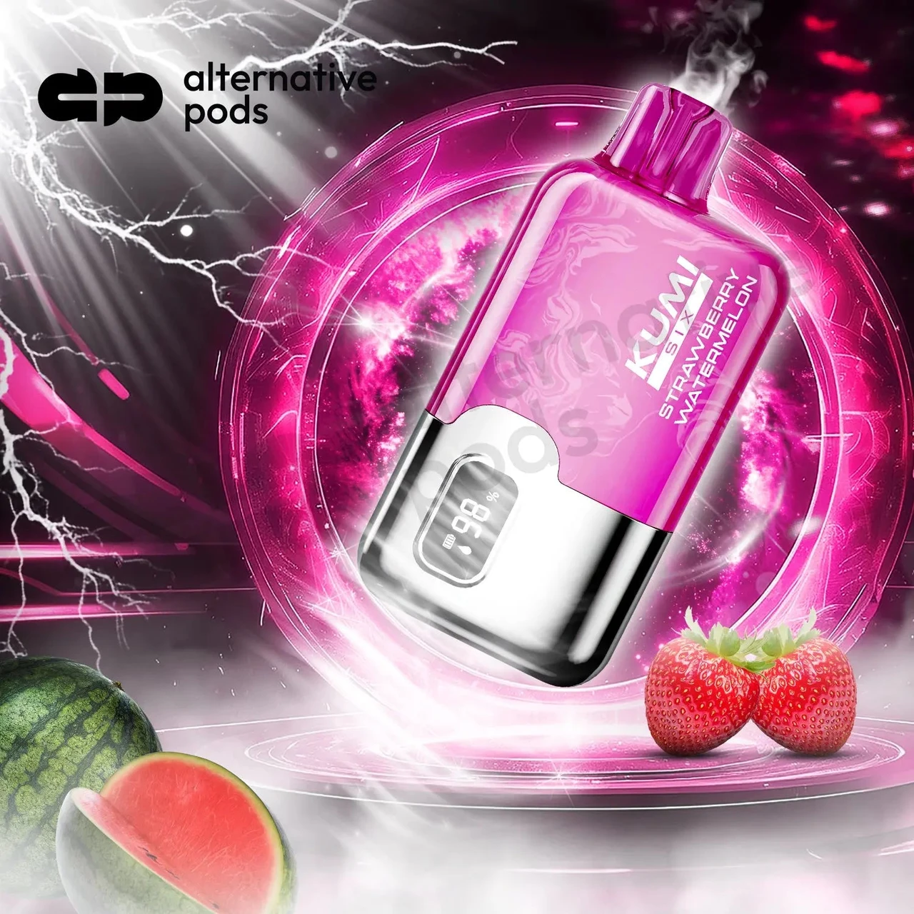 kumi bar vape SIX 10000 Disposable - Alternative pods VooPoo PnP-VM5 0.2ohm Replacement Coil Type_Mouth To Lung Choose Flavor:B-Burst