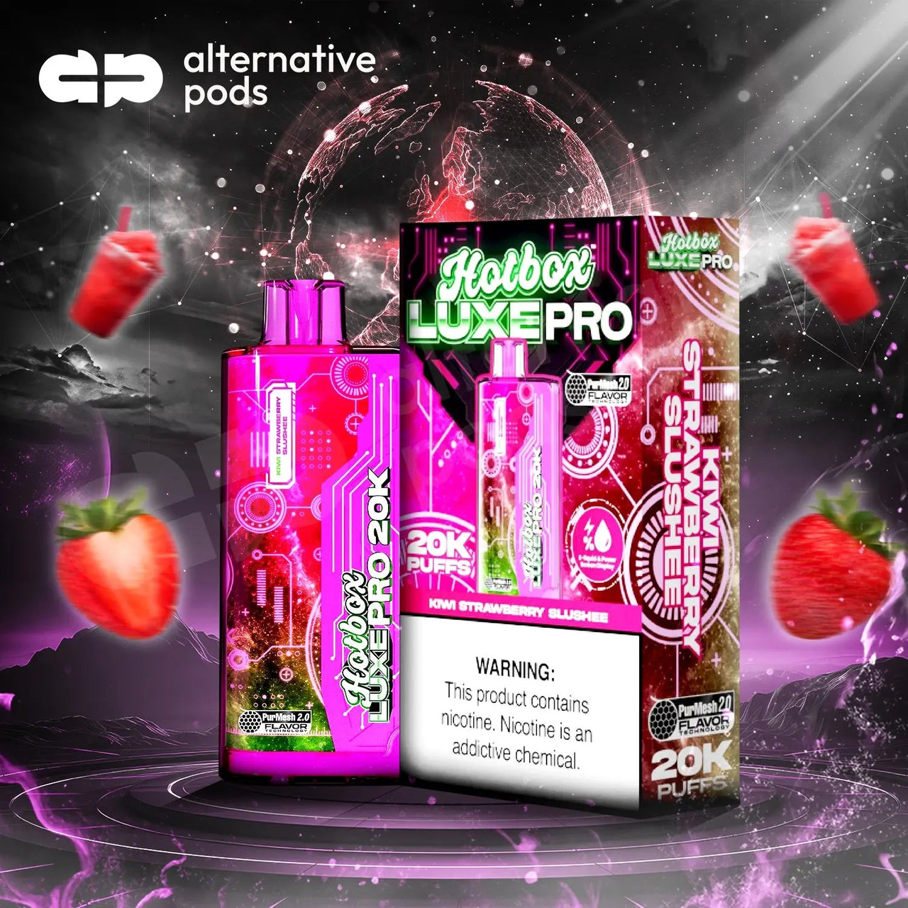 best hotbox vape flavors LUXE Pro 20K - Alternative pods Fruity Flavours Vol.5 Flum Mello 20000 Variant:20mg